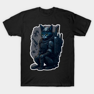 Mecha Cat_011 T-Shirt